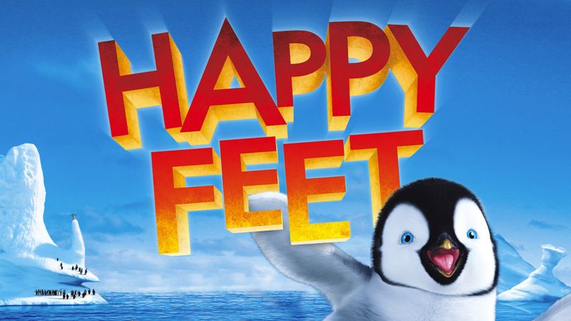 Happy Feet Poster Landscape Image