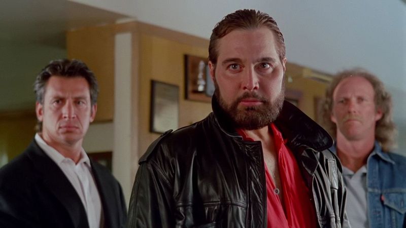 Samurai Cop Backdrop Image