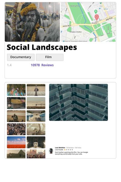 Social Landscapes Poster Image