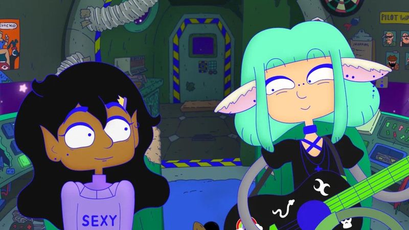 Lesbian Space Princess Backdrop Image