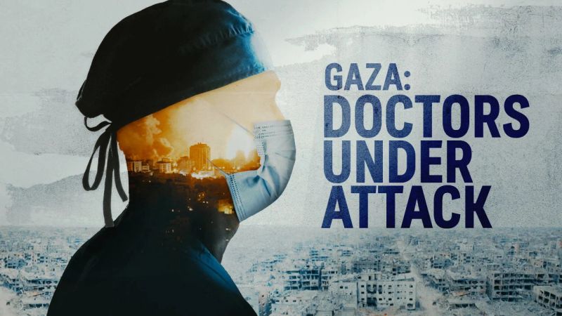 Gaza: Doctors Under Attack Poster Landscape Image